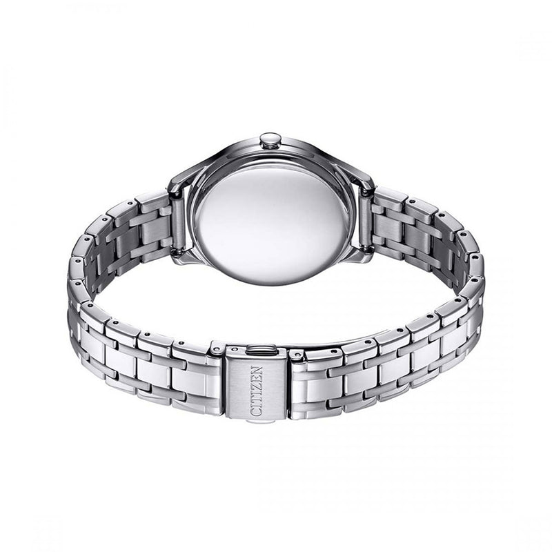 EM0500-73A-Citizen Ladies EM0500-73A Elegant Silver Dial Watch
