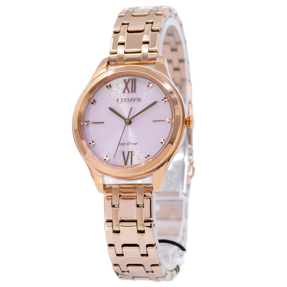 EM0503-75X-Citizen Ladies EM0503-75X Eco-Drive Gold Plated Watch