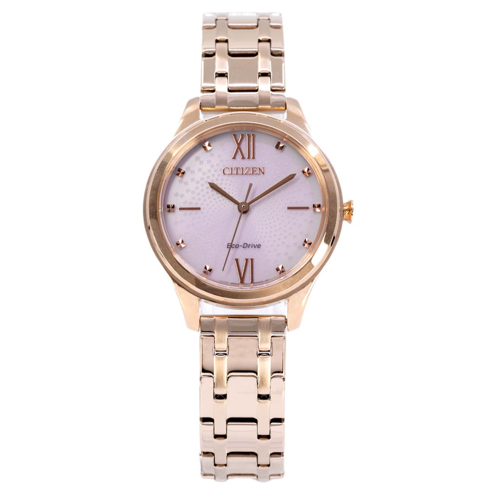 EM0503-75X-Citizen Ladies EM0503-75X Eco-Drive Gold Plated Watch