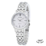 EM0890-85A-Citizen Ladies EM0890-85A Dress Crystals Dial Watch