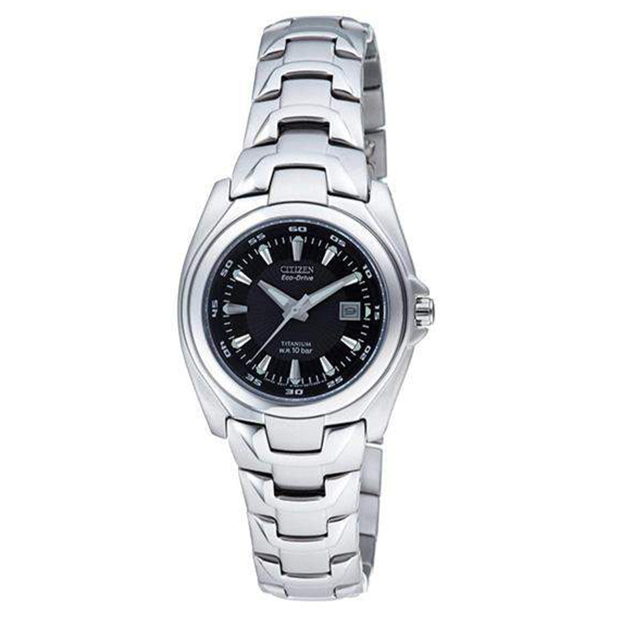 EW0910-52E-Citizen Ladies EW0910-52E Eco-Drive Titanium Watch