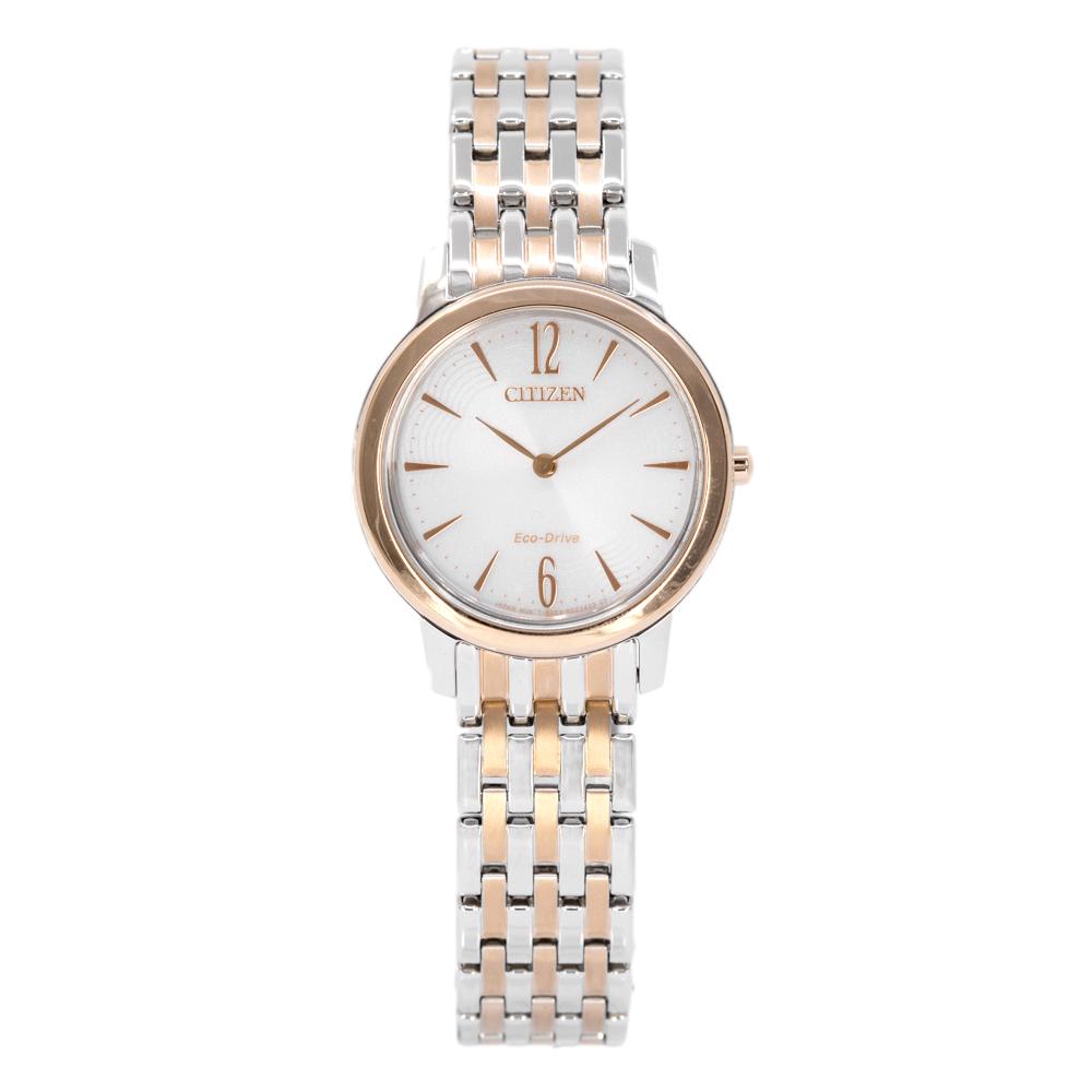 EX1496-82A-Citizen Ladies EX1496-82A Eco-Drive Two-Tone Watch