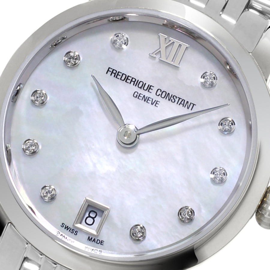 FC-220MPWD1S26B-Frederique Constant Ladies FC-220MPWD1S26B Diamond Set Watch