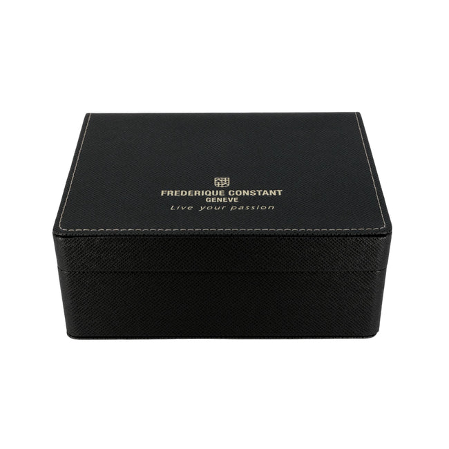 FC-245S4S6-Frederique Consta FC-245S4S SlimLine Silver Dial Watch
