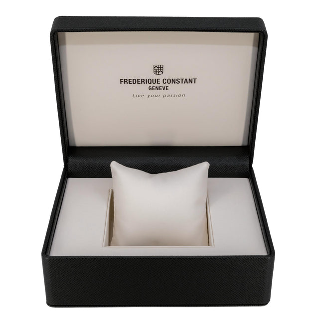 FC-245S4S6-Frederique Consta FC-245S4S SlimLine Silver Dial Watch