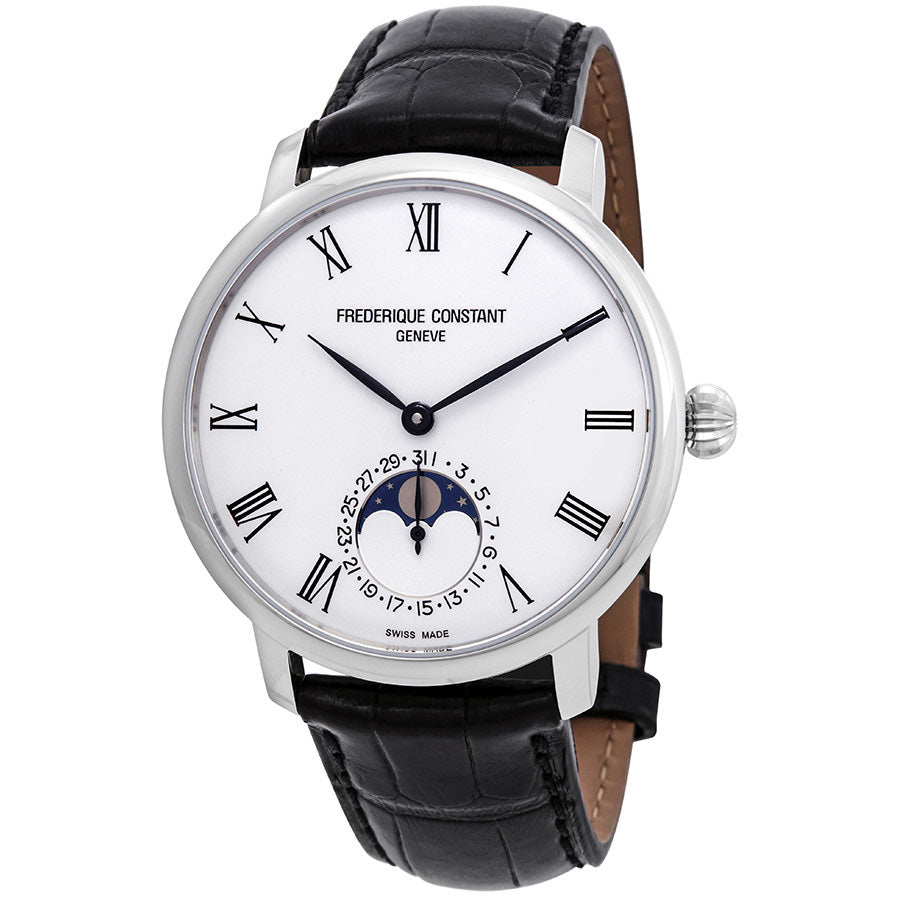 FC-705WR4S6-Frederique Constant Men's FC-705WR4S6  Slim Line Moonphase 