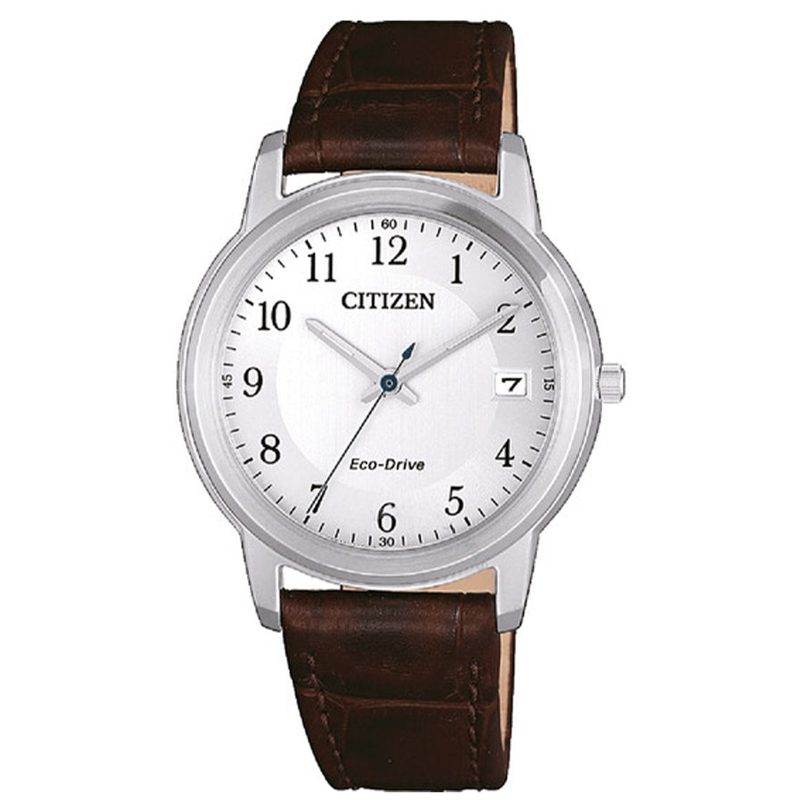 FE6011-14A-Citizen Ladies FE6011-14A Silver Dial Watch