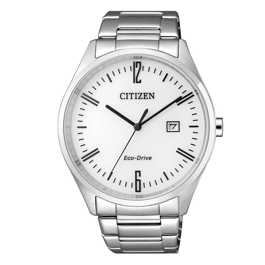 BM7350-86A-Citizen Men's BM7350-86A White Dial Watch