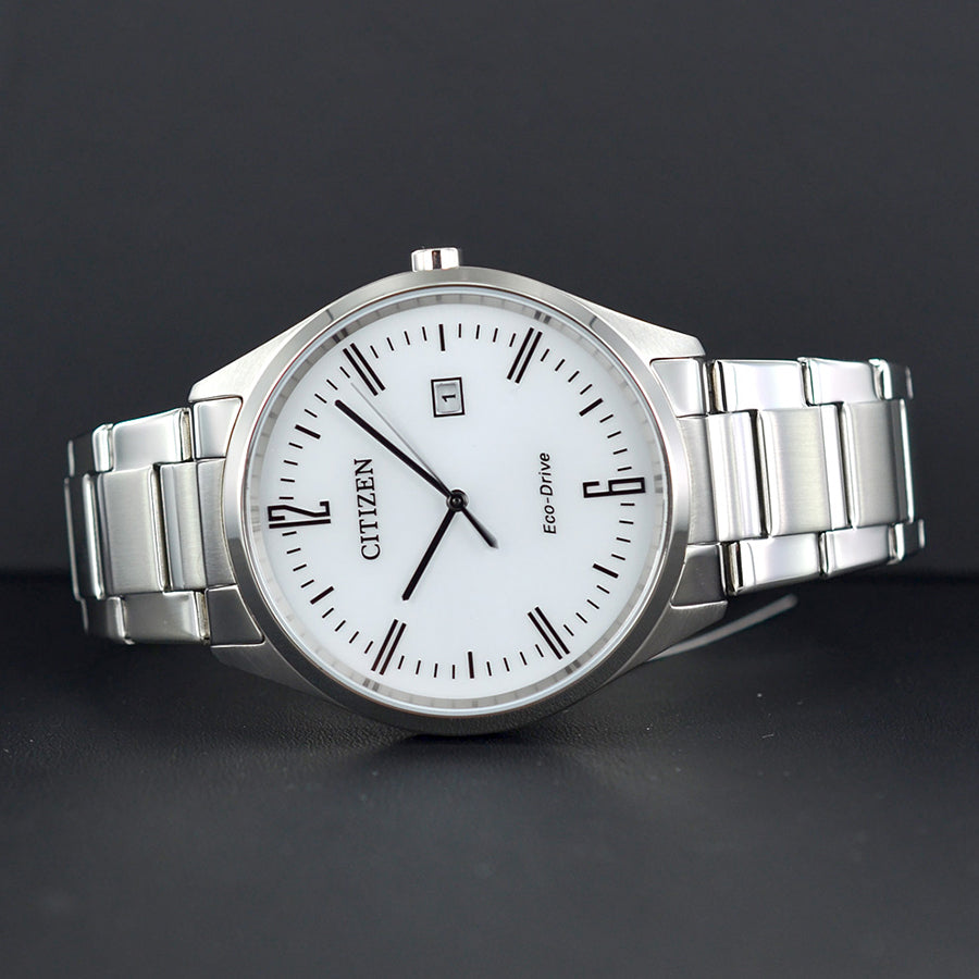 BM7350-86A-Citizen Men's BM7350-86A White Dial Watch