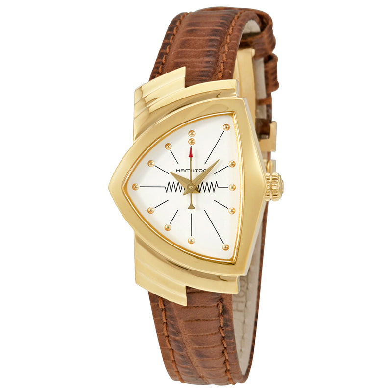 H24101511-Hamilton Ladies H24101511 Ventura PVD Coated Quartz Watch