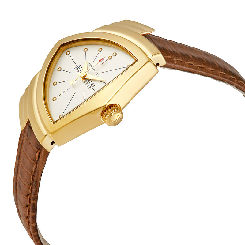 H24101511-Hamilton Ladies H24101511 Ventura PVD Coated Quartz Watch