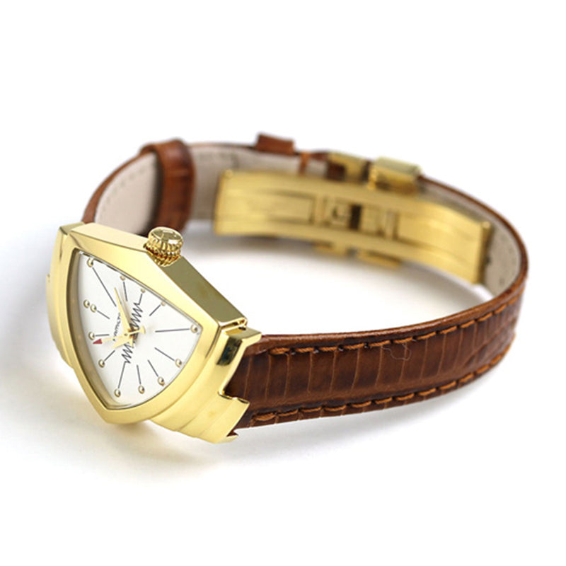 H24101511-Hamilton Ladies H24101511 Ventura PVD Coated Quartz Watch