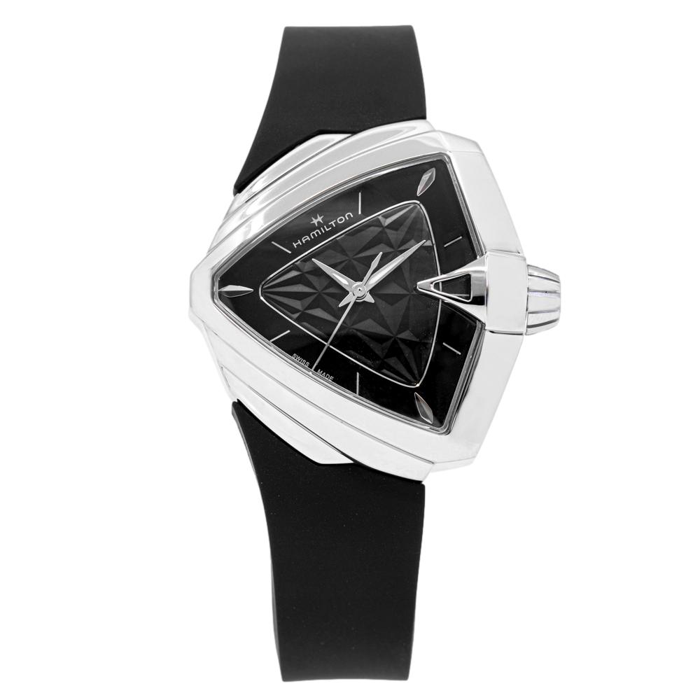 H24251330-Hamilton Ladies H24251330 Ventura S Quartz Black Watch