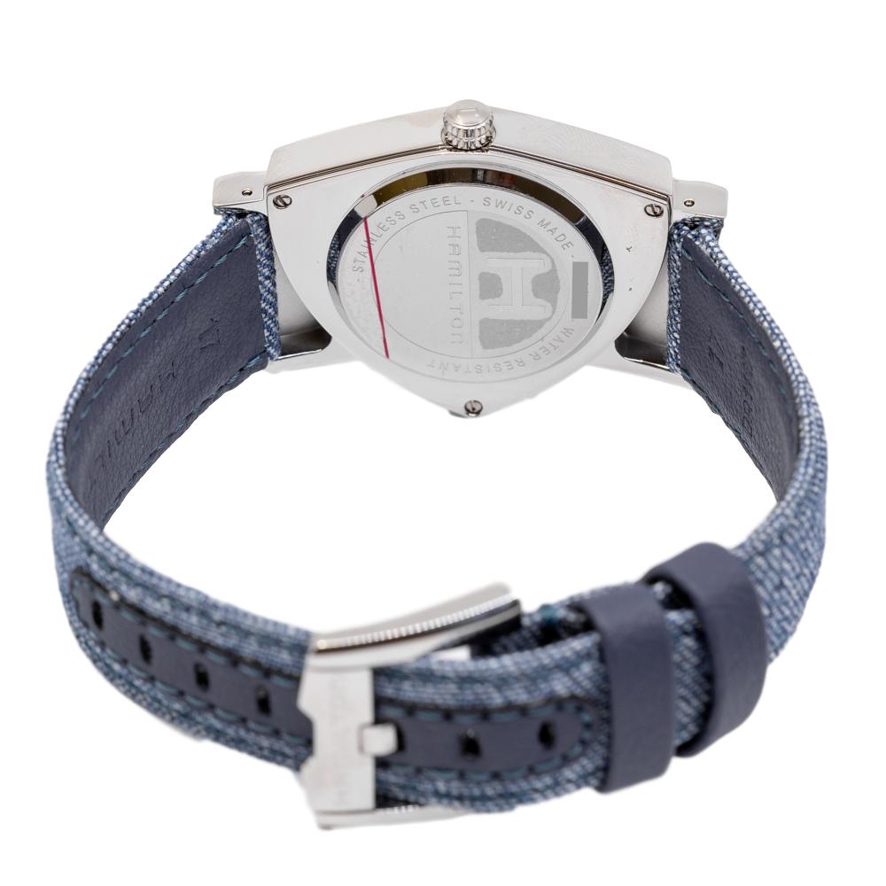 H24411941-Hamilton Men's H24411941 Ventura Jeans S&L Quartz Watch