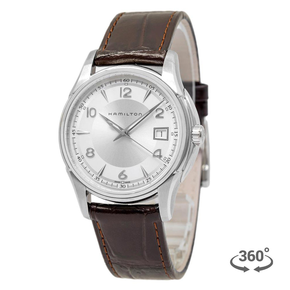 H32411555-Hamilton H32411555 Jazzmaster Silver Dial Watch