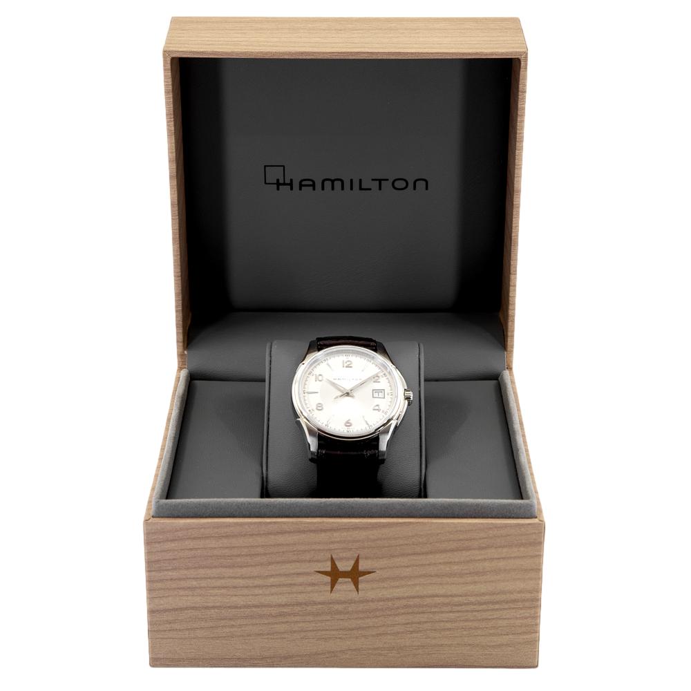 H32411555-Hamilton H32411555 Jazzmaster Silver Dial Watch
