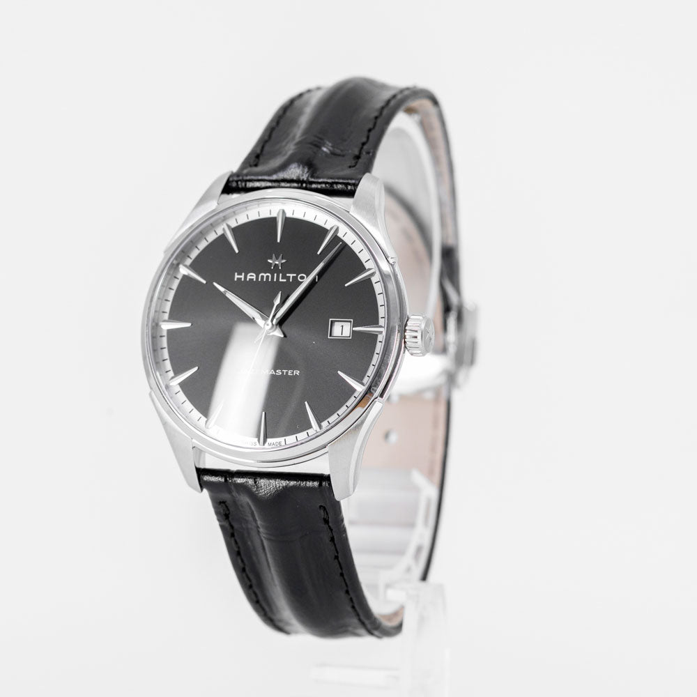 H32451731-Hamilton Men's H32451731 Jezzmaster Black Dial Quartz Watch