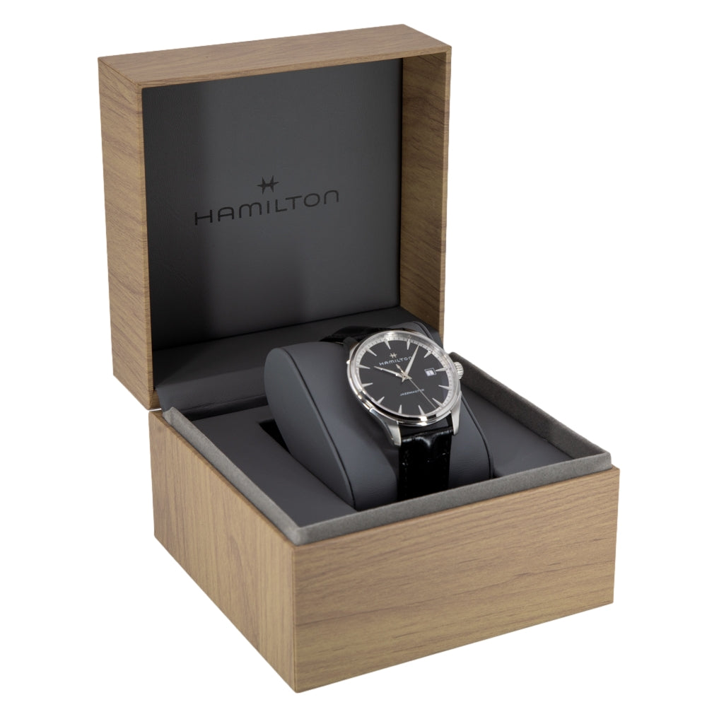 Hamilton Men's H32451731 Jezzmaster Black Dial Quartz Watch