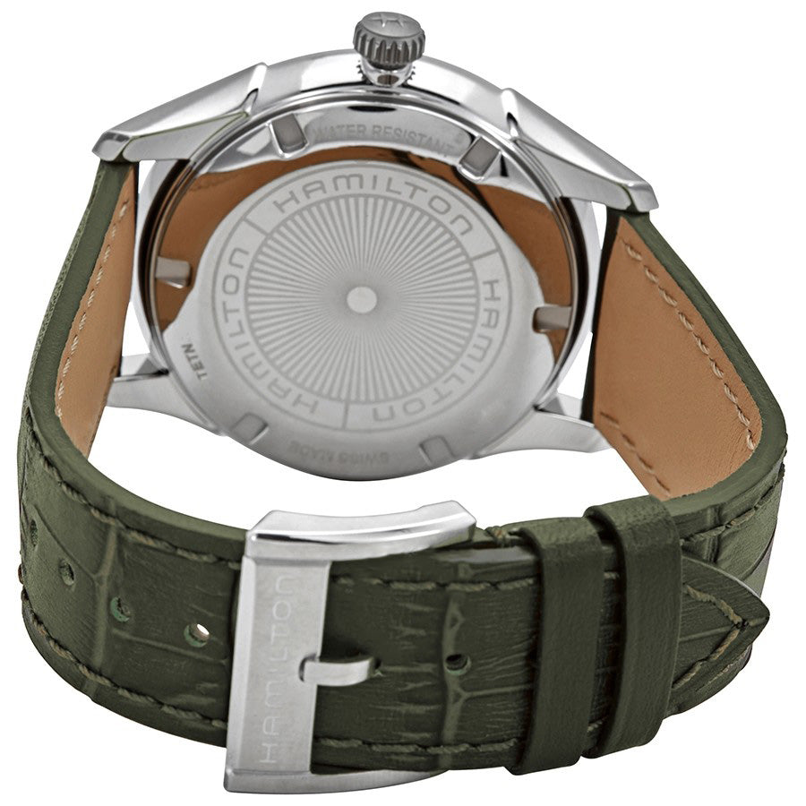 H32451801-Hamilton Men's H32451801 Jazzmaster Brown Dial Watch