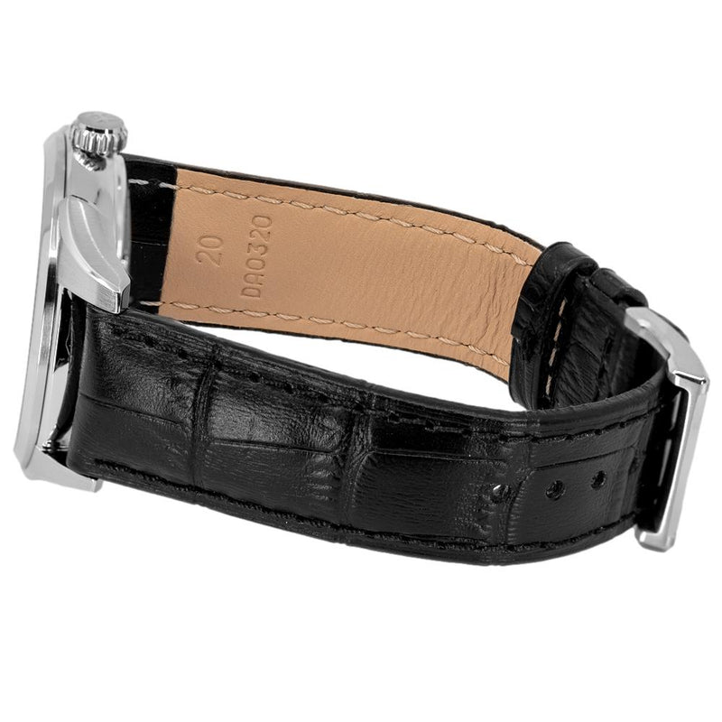 H32475730-Hamilton Men's H32475730 Jazzmaster Auto Black Dial Watch