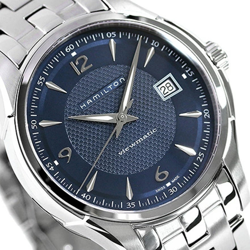 H32515145-Hamilton Men's H32515145 Jazzmaster Viewmatic BlueDial Watch