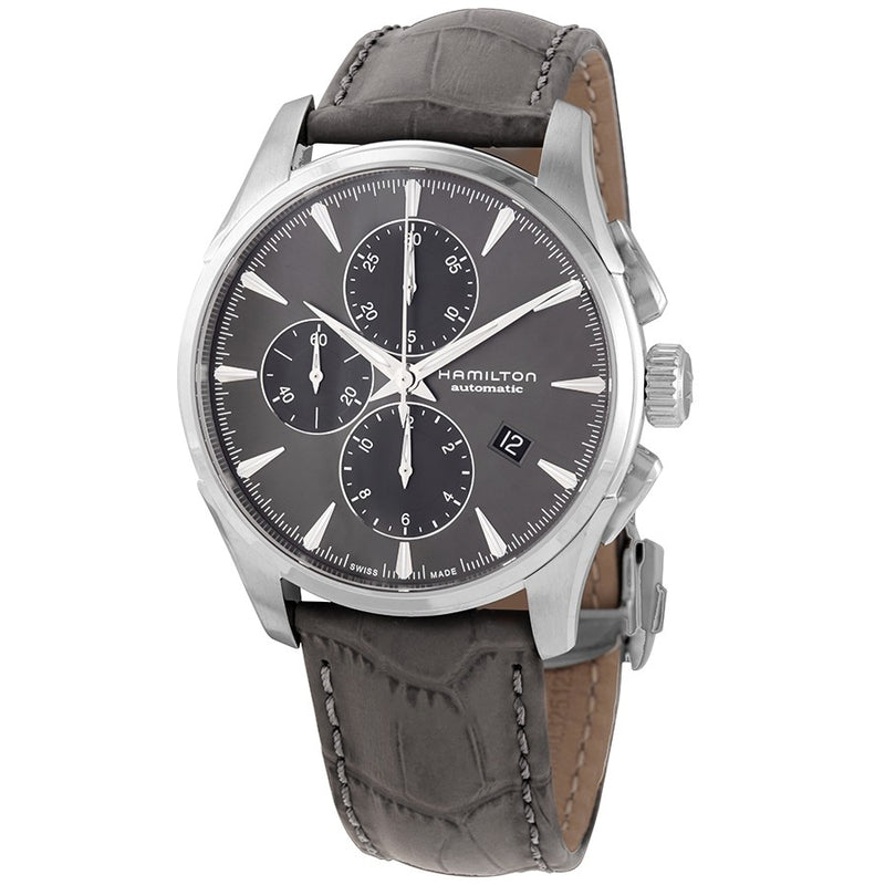 H32586881-Hamilton Men's H32586881 Jazzmaster Chrono Grey Dial Watch