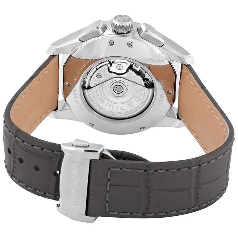H32586881-Hamilton Men's H32586881 Jazzmaster Chrono Grey Dial Watch