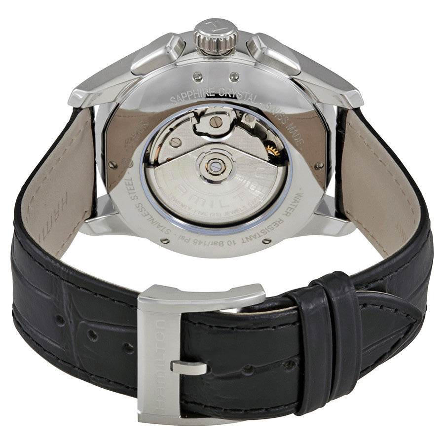 H32596731-Hamilton Men's H32596731 Jazzmaster Chrono Black Dial Watch 