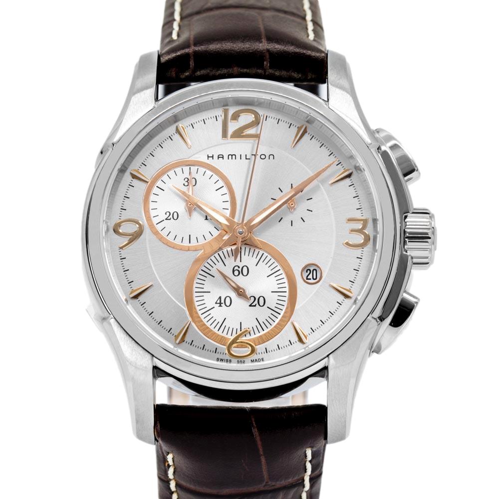 H32612555-Hamilton Men's H32612555 Jazzmaster Chrono Quartz 