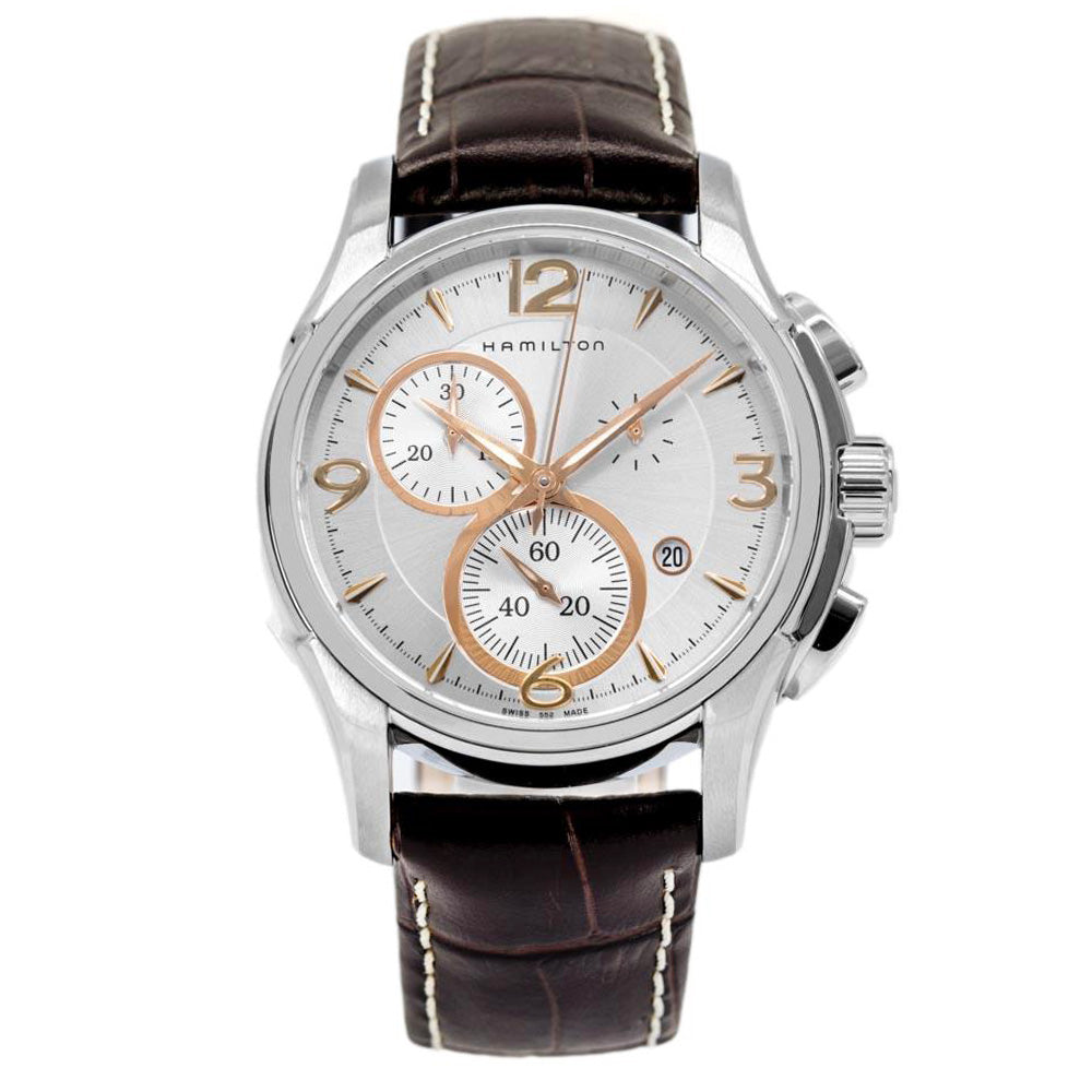 H32612555-Hamilton Men's H32612555 Jazzmaster Chrono Quartz 