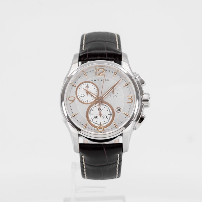 H32612555-Hamilton Men's H32612555 Jazzmaster Chrono Quartz 