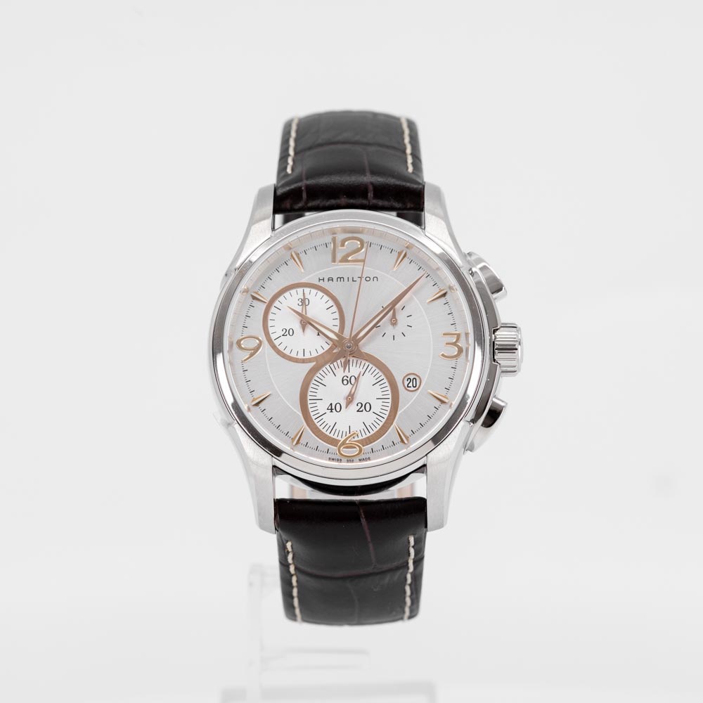 H32612555-Hamilton Men's H32612555 Jazzmaster Chrono Quartz 