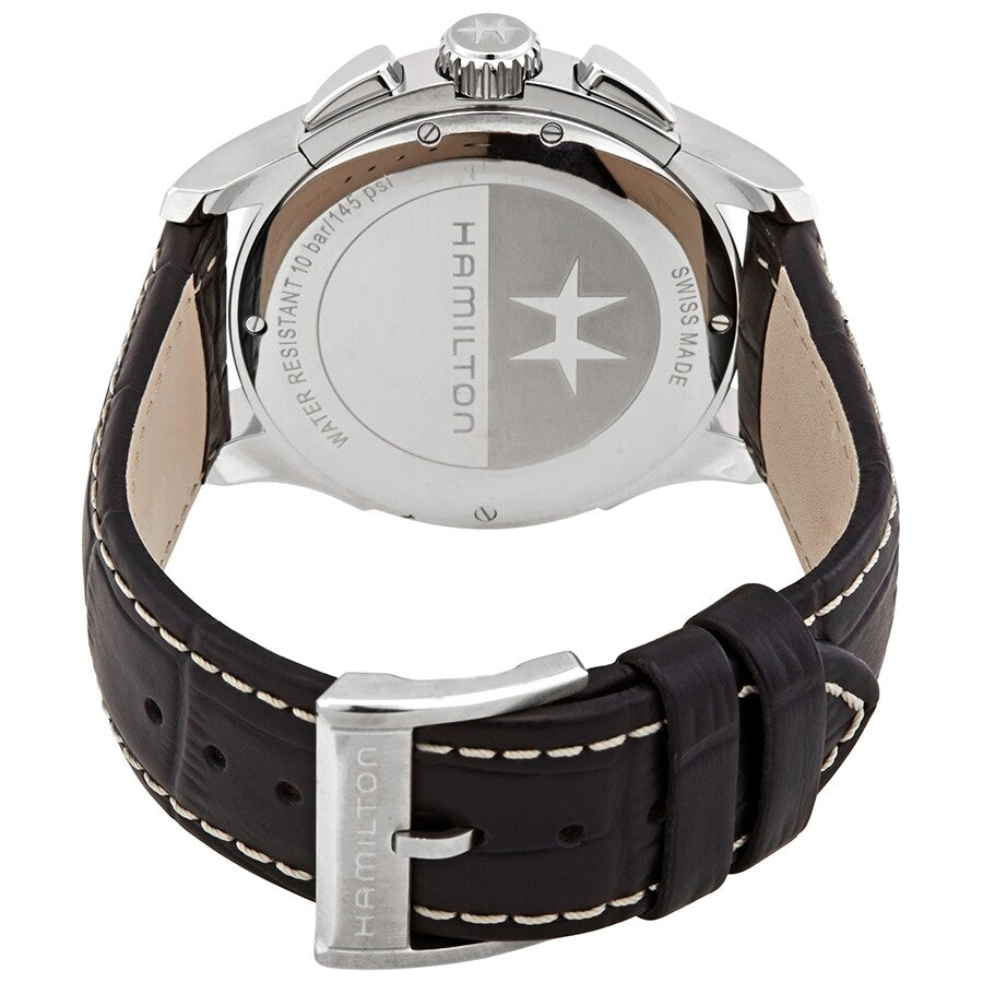 H32612731-Hamilton H32612731 Jazzmaster Chrono Black Dial Watch