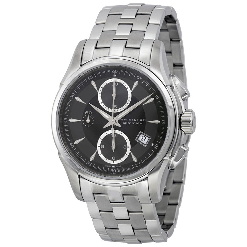 H32616133-Hamilton Men's H32616133 Jazzmaster Auto Black Dial Watch