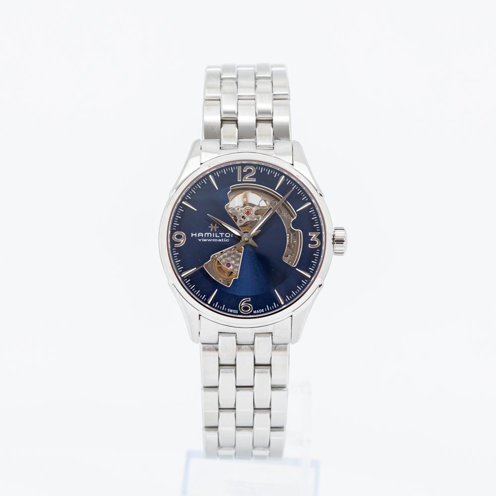 H32705141-Hamilton Men's H32705141 Jazzmaster Open Heart Auto Watch
