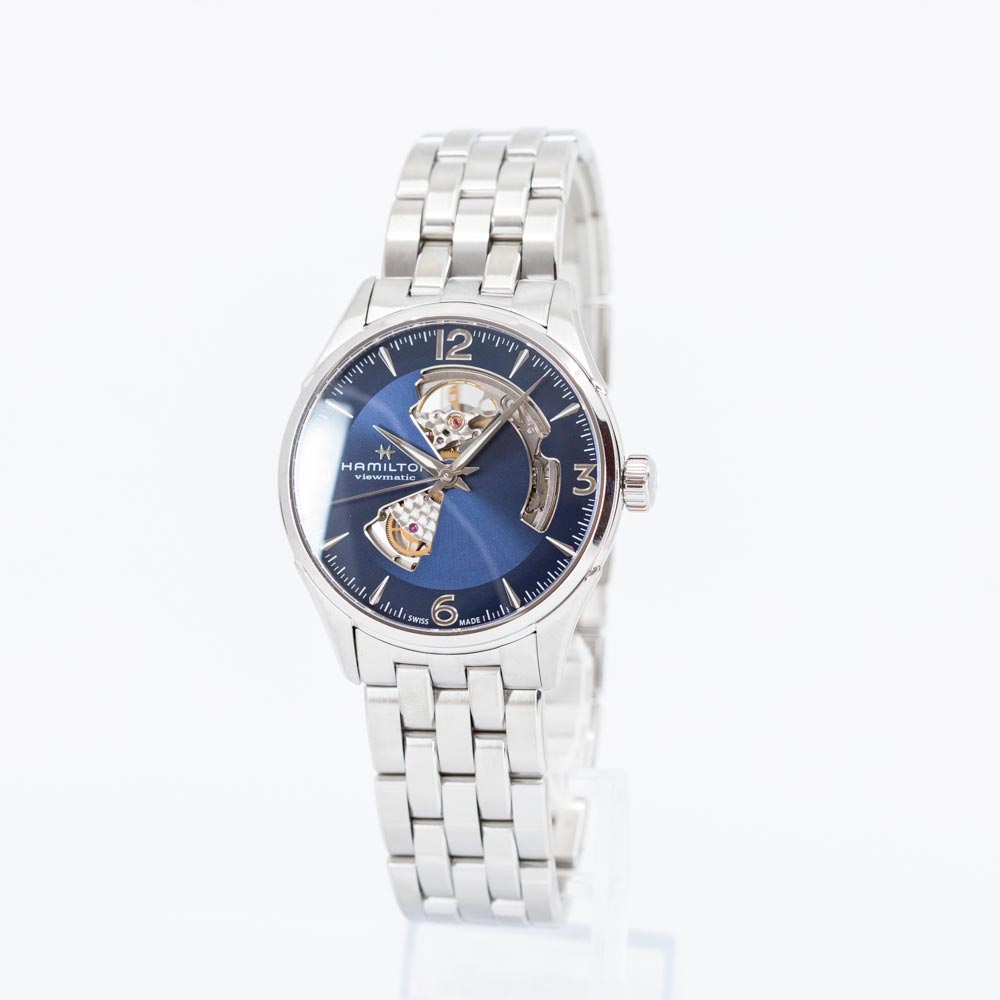 H32705141-Hamilton Men's H32705141 Jazzmaster Open Heart Auto Watch