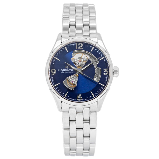 H32705141-Hamilton Men's H32705141 Jazzmaster Open Heart Auto Watch