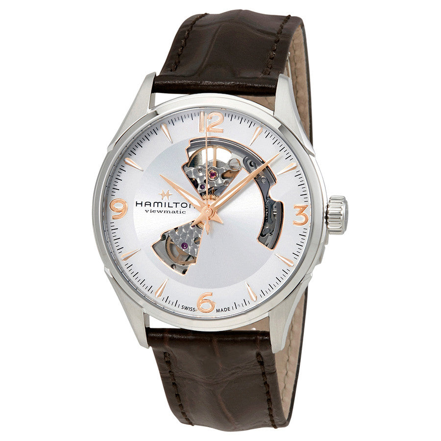 H32705551-Hamilton Men's H32705551 Jazzmaster Open Heart Auto Watch