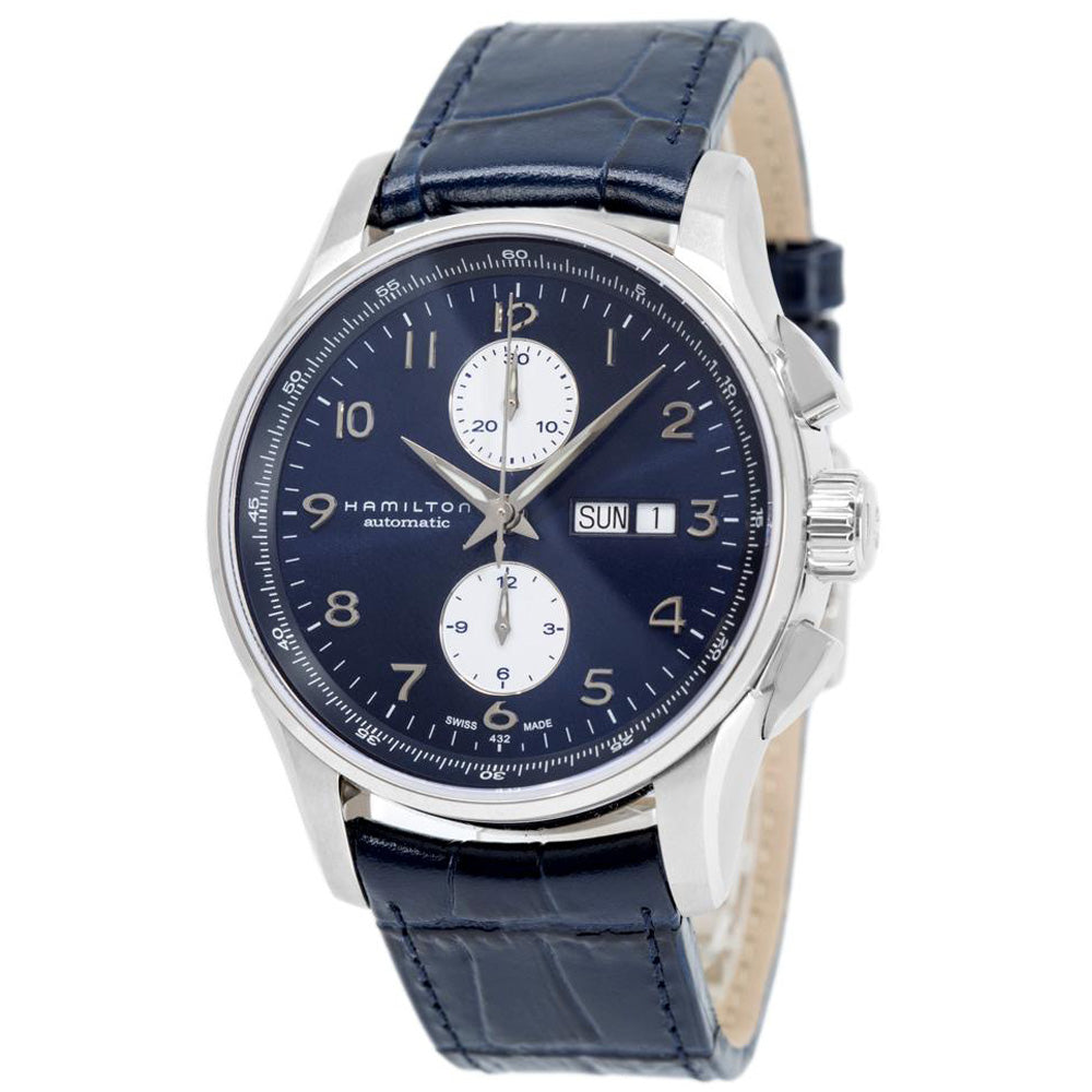 H32766643-Hamilton Men's H32766643 Jazzmaster Maestro Blue Dial Watch