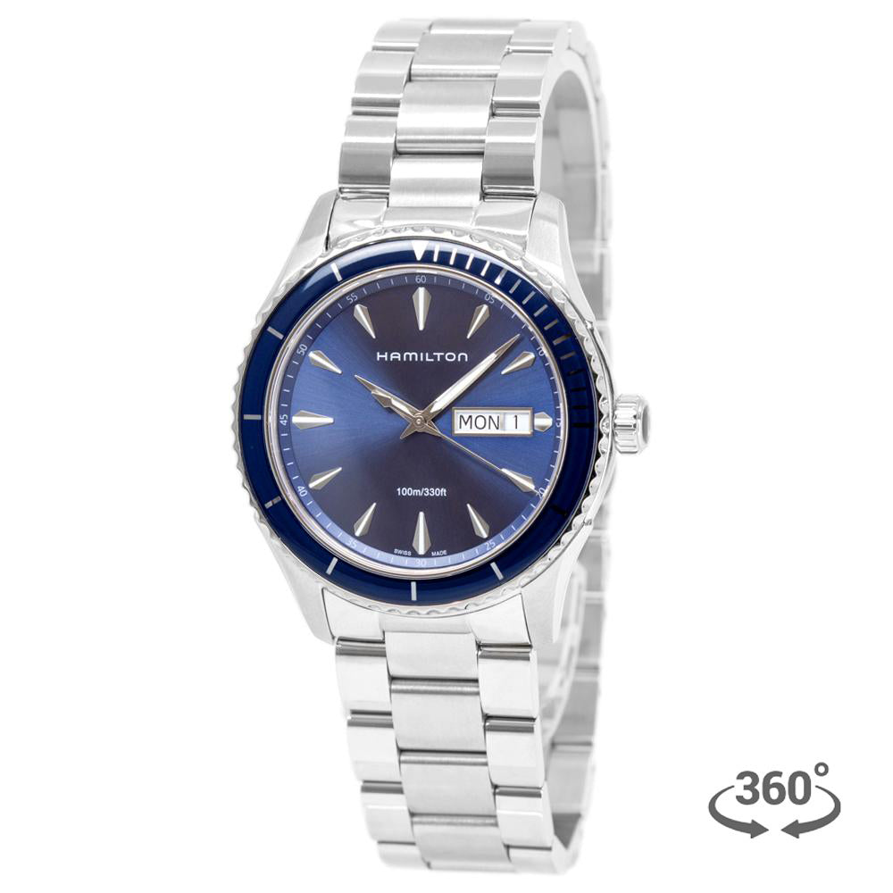 H37551141-Hamilton Men's H37551141 Jazzmaster Seaview Watch