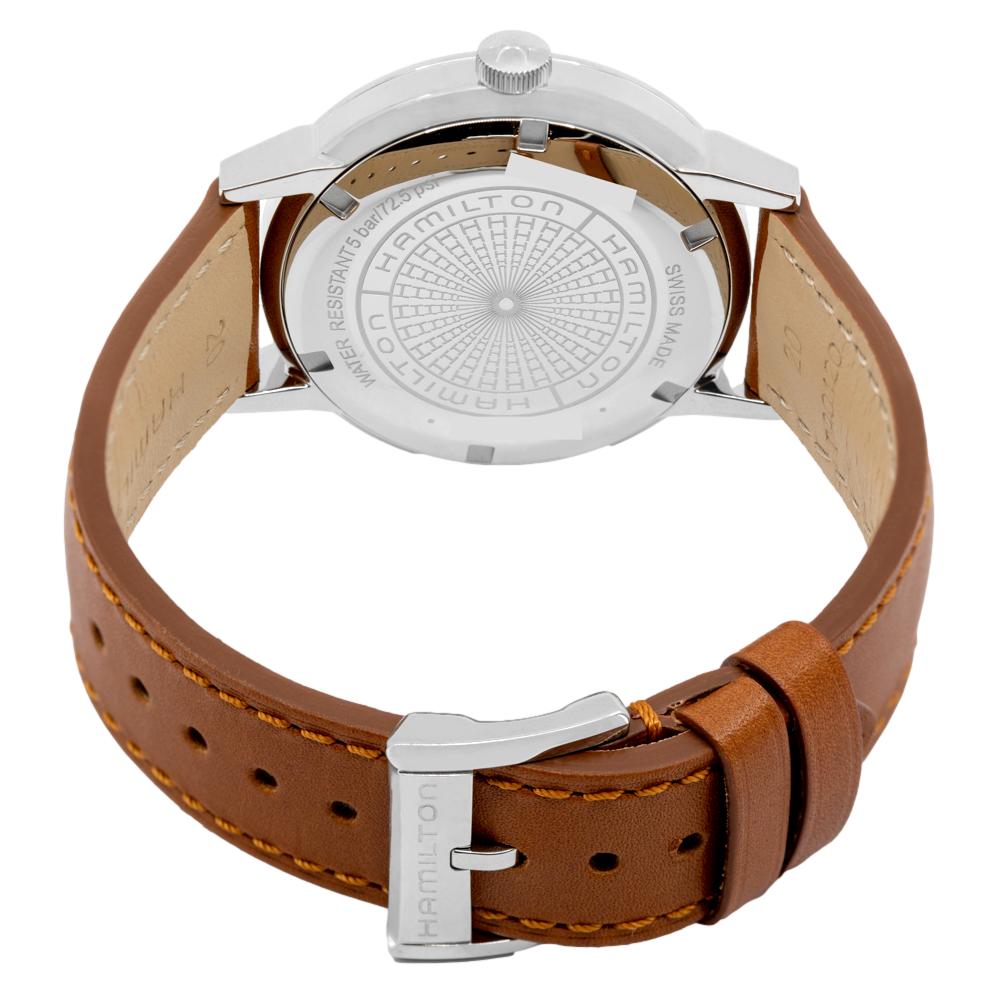 H38425540-Hamilton Men's H38425540 American Classic Blue Dial Watch