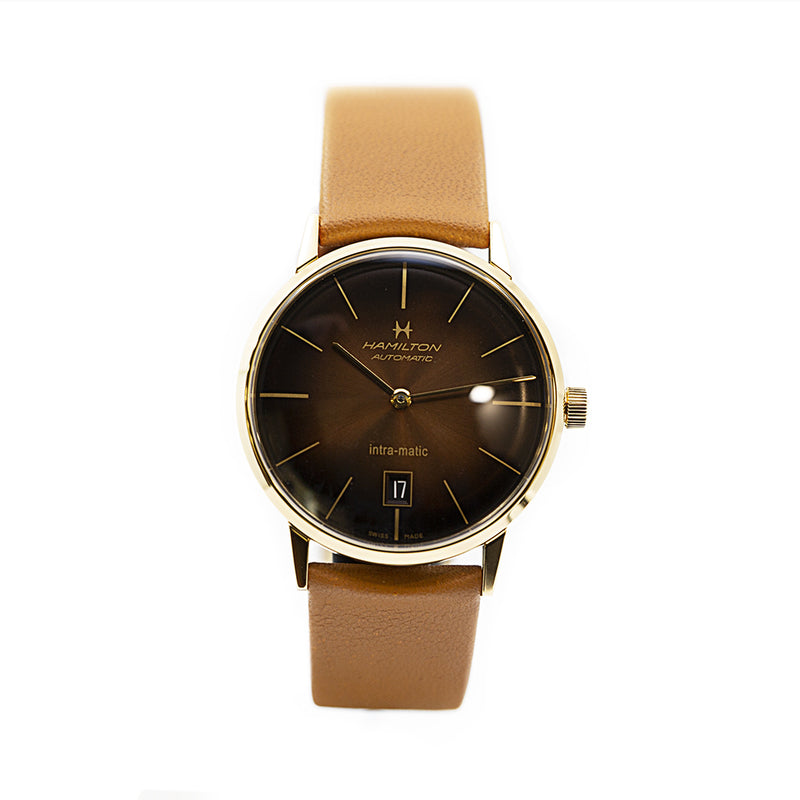 H38475501-Hamilton Men's H38475501 American Classic Intra-Matic Watch
