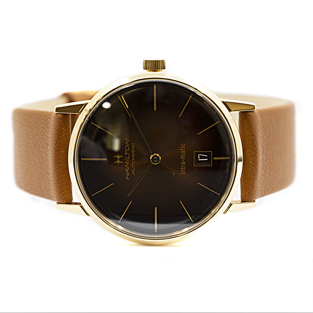 H38475501-Hamilton Men's H38475501 American Classic Intra-Matic Watch