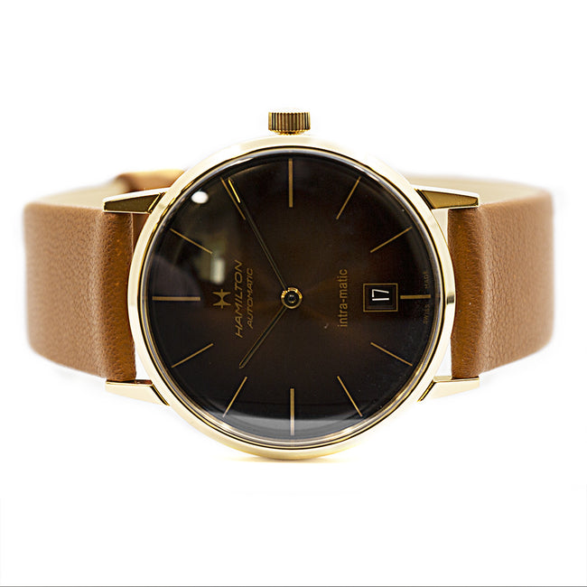 H38475501-Hamilton Men's H38475501 American Classic Intra-Matic Watch
