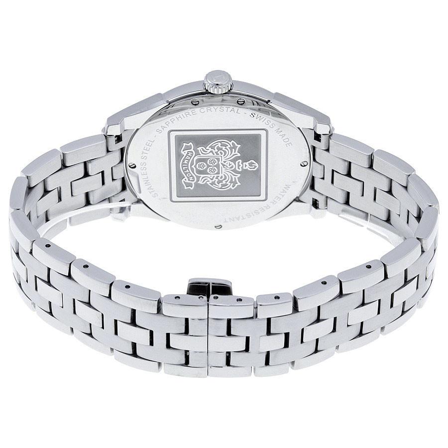 H38511113-Hamilton Men's H38511113 Jazzmaster Thinline Date Watch