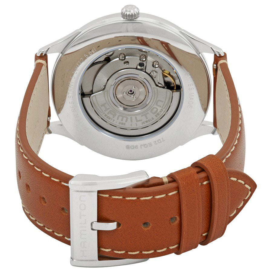 H38525541-Hamilton Men's H38525541 Jazzmaster Thinline Auto Watch