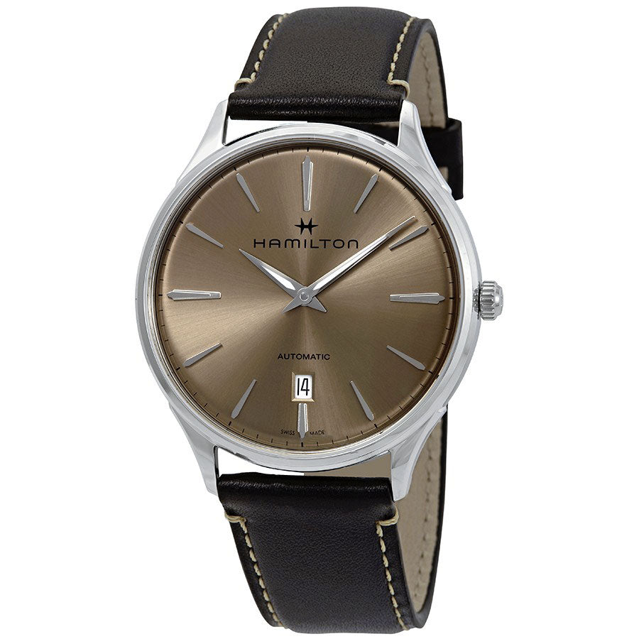 H38525721-Hamilton Men's H38525721 Jazzmaster Thinline Date Watch