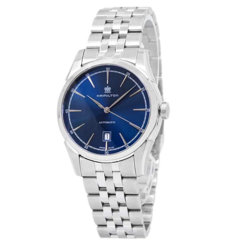 H42415041-Hamilton Men's H42415041 Spirit of Liberty Blue Dial Watch