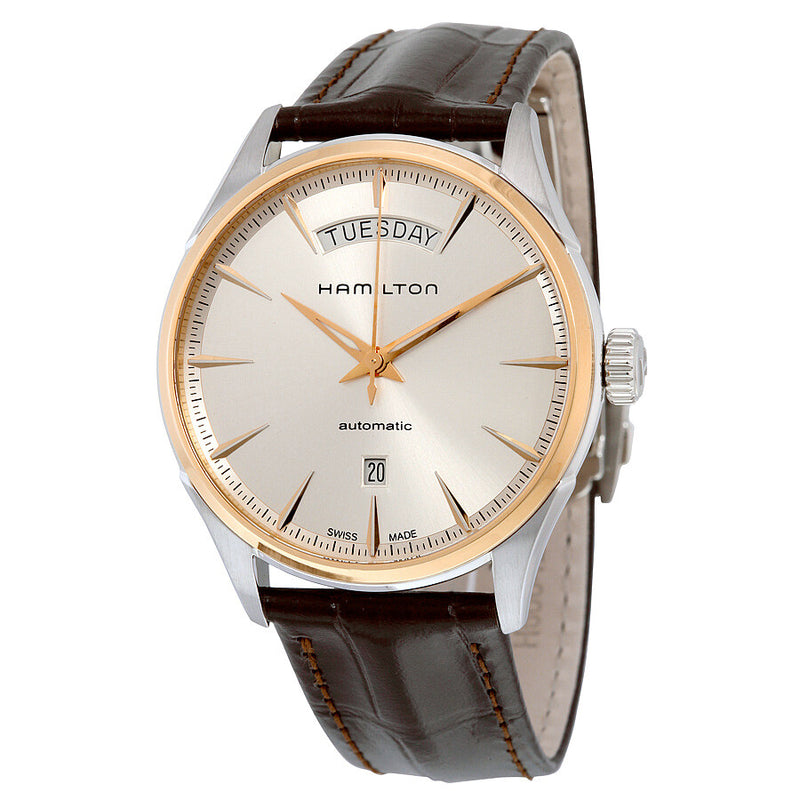 H42525551-Hamilton Men's H42525551 Jazzmaster Day Date Auto Watch