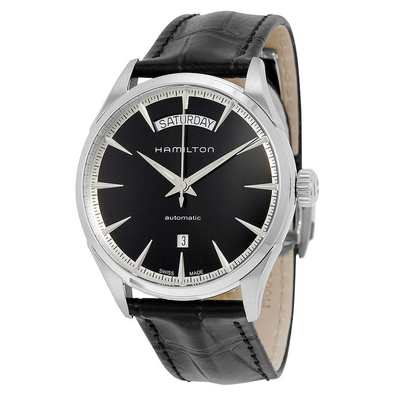 H42565731-Hamilton Men's H42565731 Jazzmaster Day Date Auto Watch